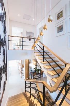 Office interior stairs