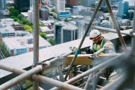 Construction Site High Rise